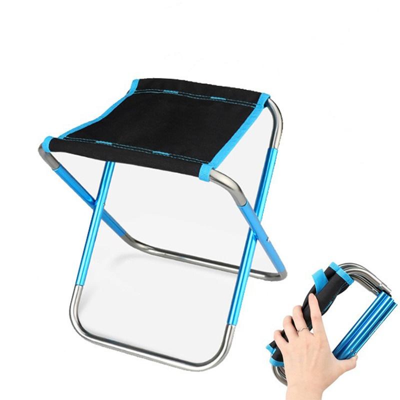Portable Folding Chairs Outdoor Ultra Light Folding Stools for Subway Train Travel Fishing Chair Picnic Camping Stool Chair