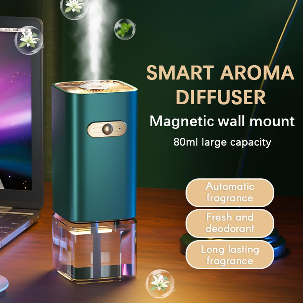 Aroma Diffuser Home Smart Hotel Fragrance Machine 3 Speed Automatic Deodorant Long Lasting Fragrance Air Purifier