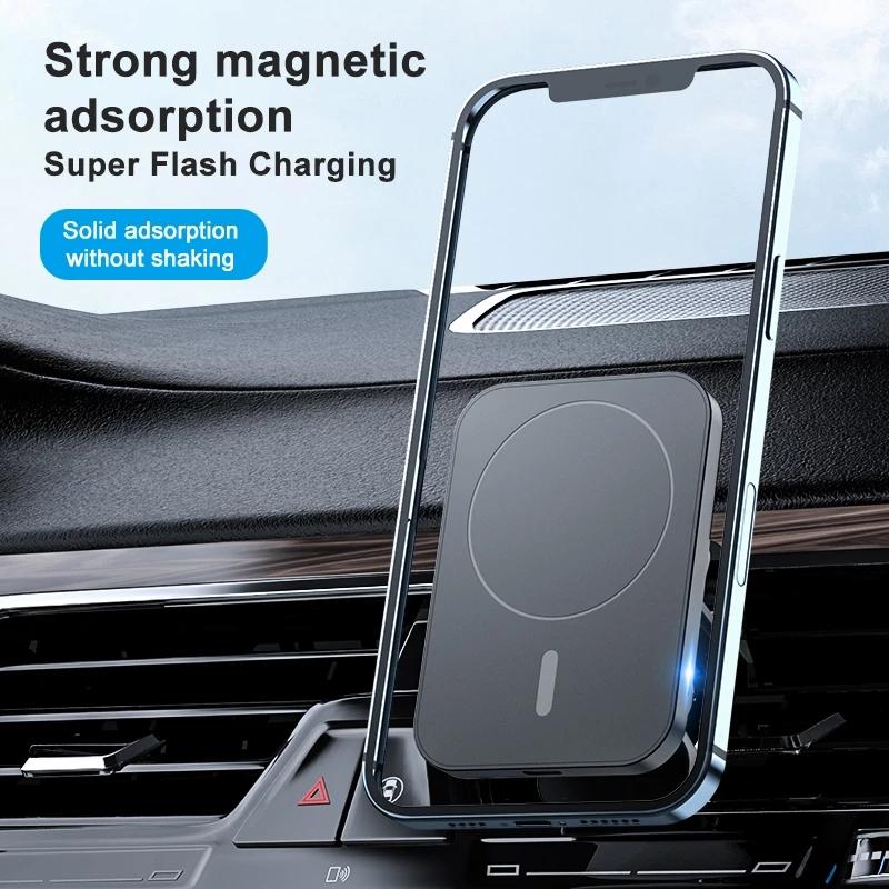 Bộ sạc không dây 100W xe hơi không dây có giá treo cho iPhone 14 13 12 Pro Max Phone Sạc Sạc nhanh