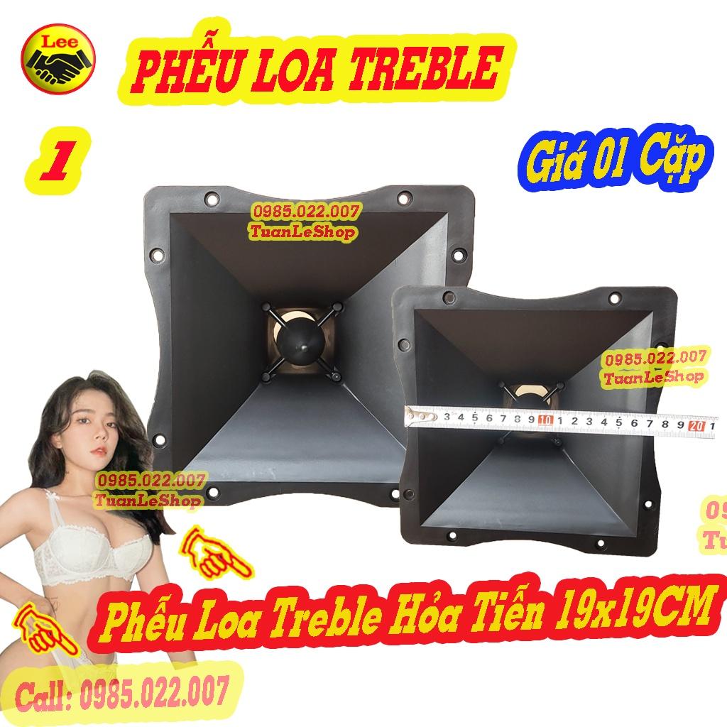 02 PHỄU LOA TREBLE HỎA TIỄN 19X19CM Loại Đắt – HỌNG LOA TREP 19X19 – GÁI 02 PHỄU