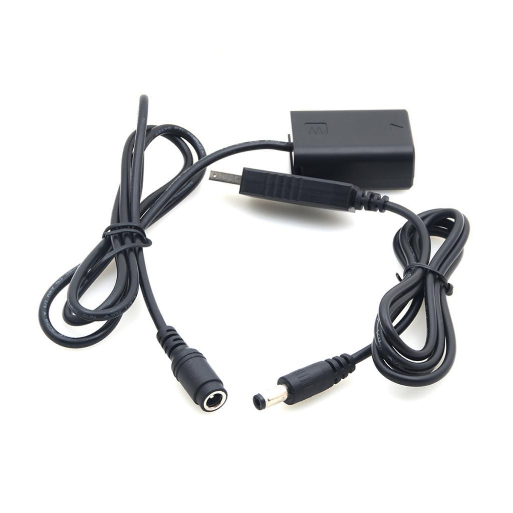 NP-FW50 Replacement Dummy Battery USB Adapter Cable For Sony NEX-3/5/6/7 Series A33, A37, A35, A55, a7, a7R, a7II