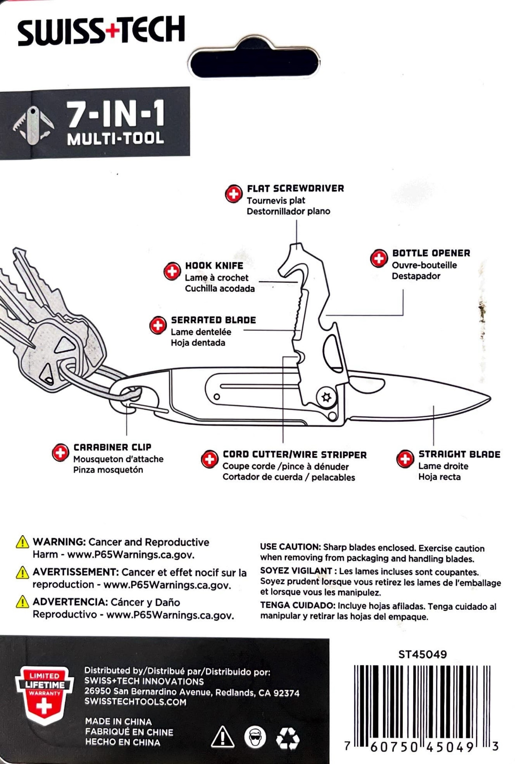 DAO ĐA NĂNG 7 TRONG 1 SWISS+TECH ST45049