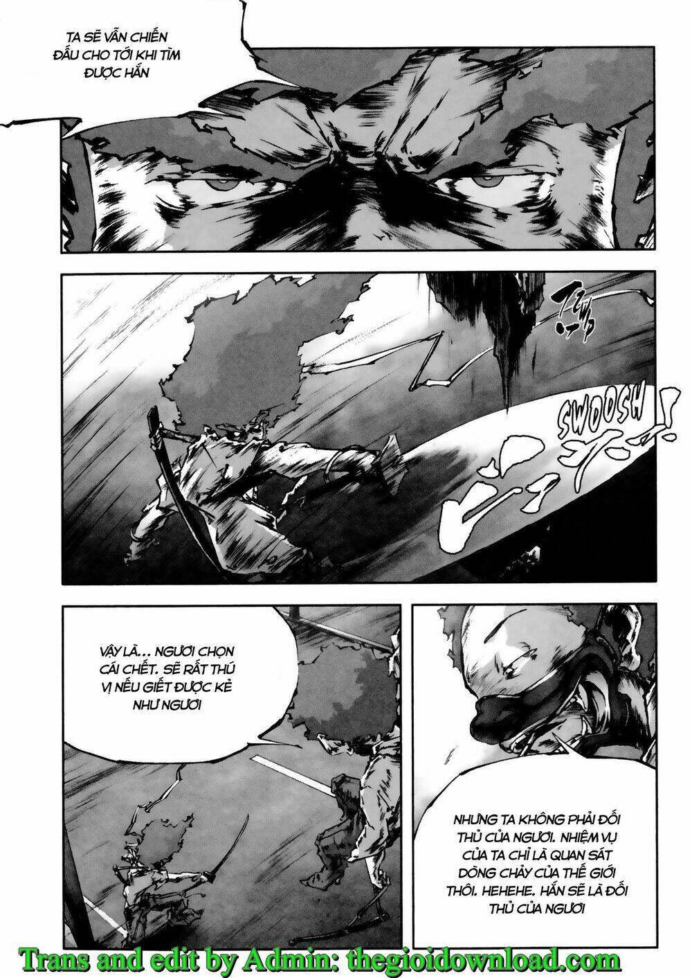 afro samurai - samurai báo thù chapter 13 14