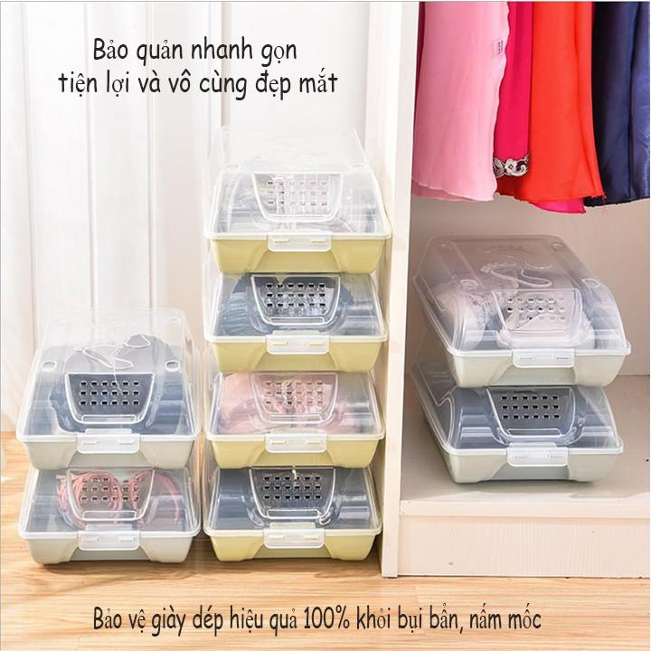 Combo 5 hộp đựng giày có nắp tiện dụng- br00526