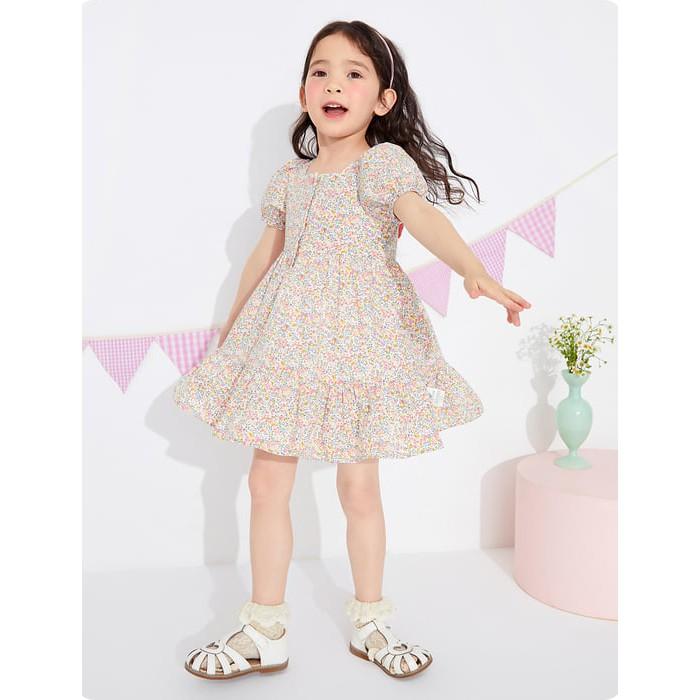Váy xoè hoa nhí cho bé gái BALABALA - 100% Cotton cao cấp