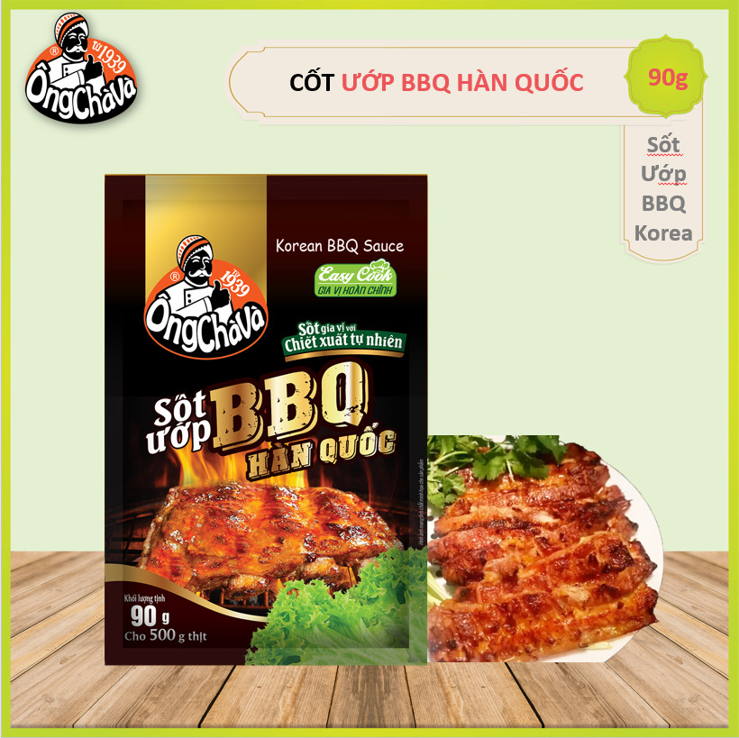 Sốt Ướp BBQ Hàn Quốc Ông Chà Và 90gr