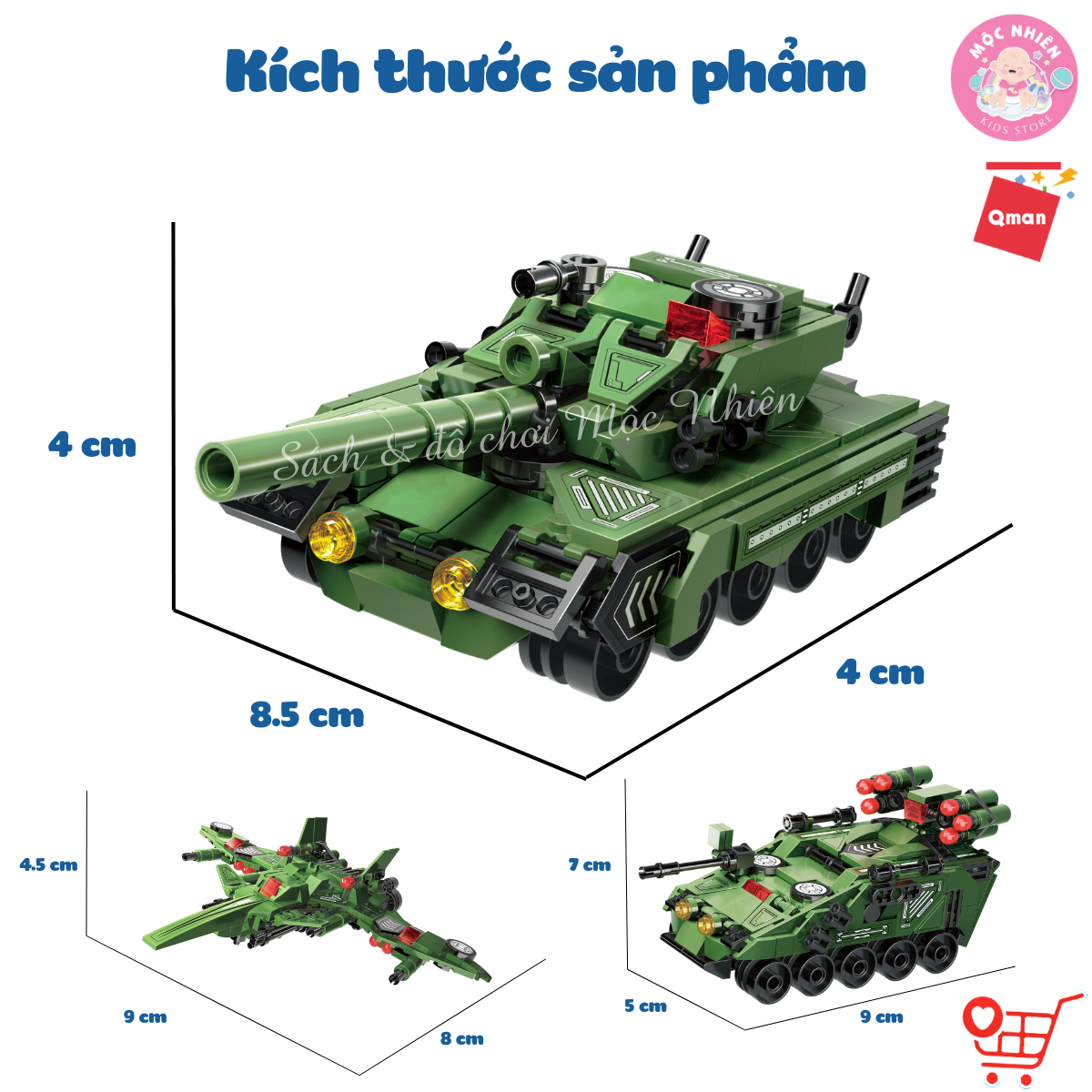 Đồ chơi lắp ráp xếp hình Qman 42112 - Tiên Phong - Dành cho bé trai từ 6 tuổi