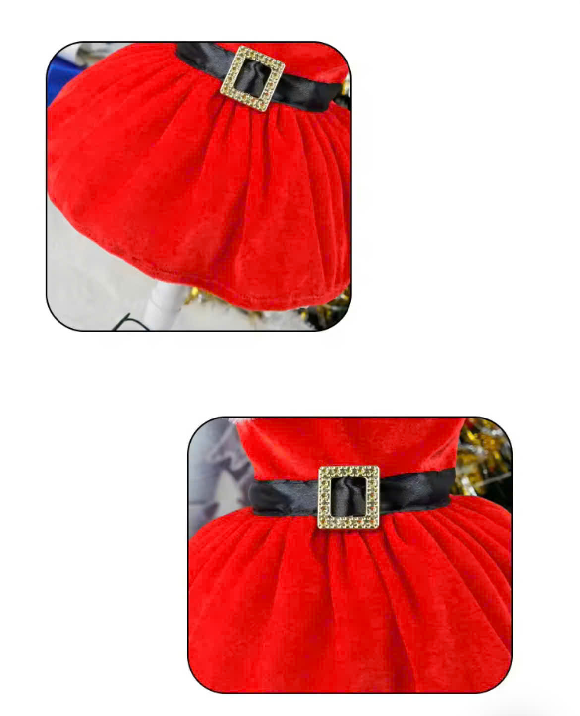 ĐẦM NOEL SANG TRỌNG 07 TỪ 0.2-9KG DÀNH CHO THÚ CƯNG CHÓ MÈO