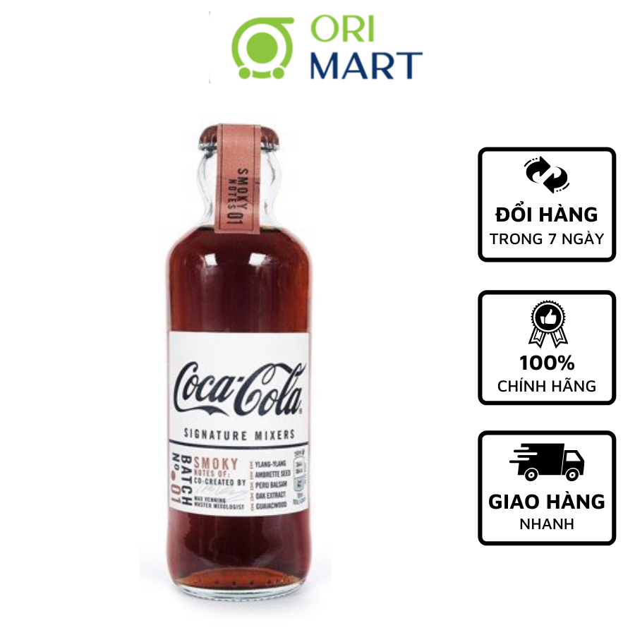 Coca Cola SIG MIXERS SMOKY 200ml - Coca Cola Sig Mixers Vị Khói 200ml