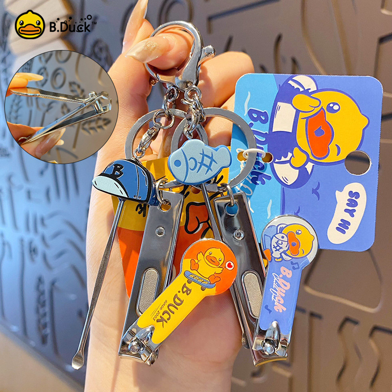 Móc khóa Cắt móng tay Vịt vàng