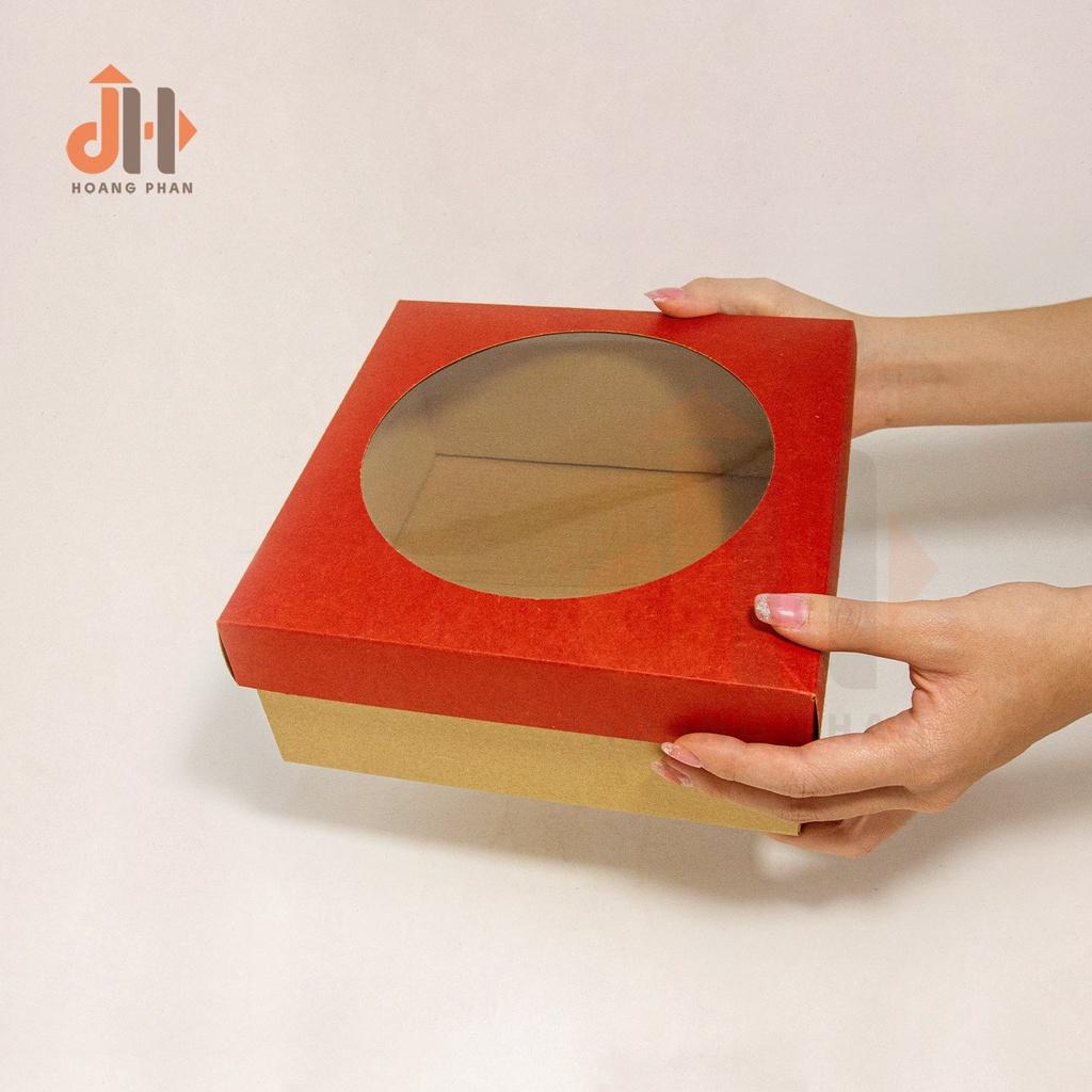 Hộp Quà Giấy, Nắp Kiếng Trong