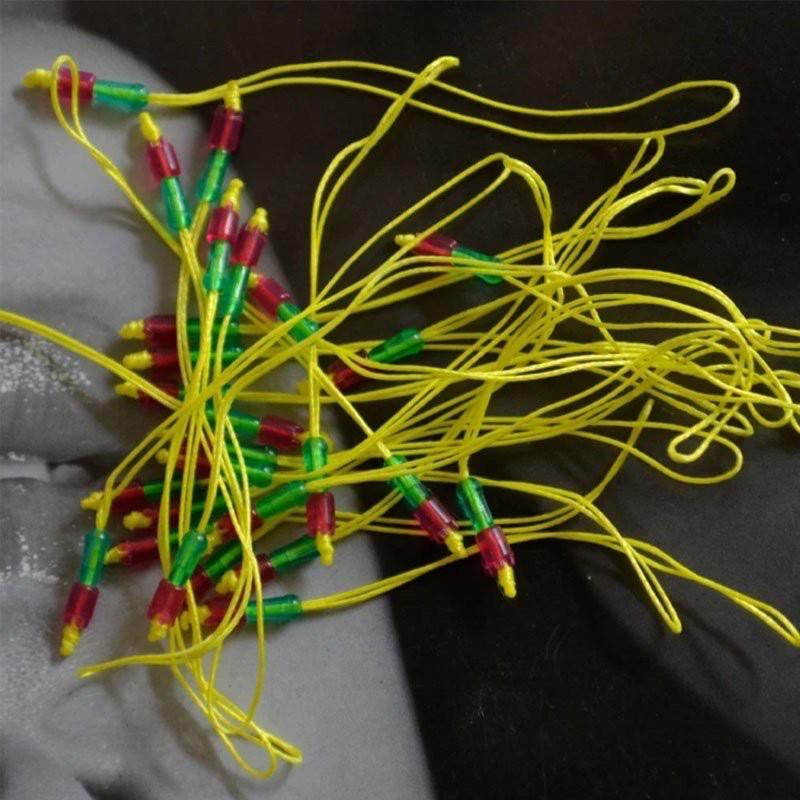 Set 5 Dây PE Nối Đầu Cần Câu Đơn , Câu Đài Chống Nổ Trục Cao Cấp