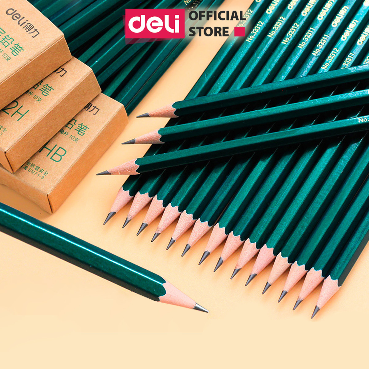 Bút chì 2B cho học sinh sinh viên_bút chì bé tập viết - bút chì 2B cao cấp