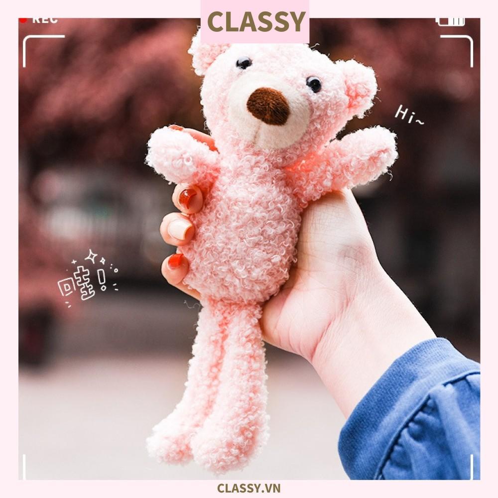 Classy Gấu bông, thú nhồi bông cỡ nhỏ làm quà tặng, móc khóa B1408