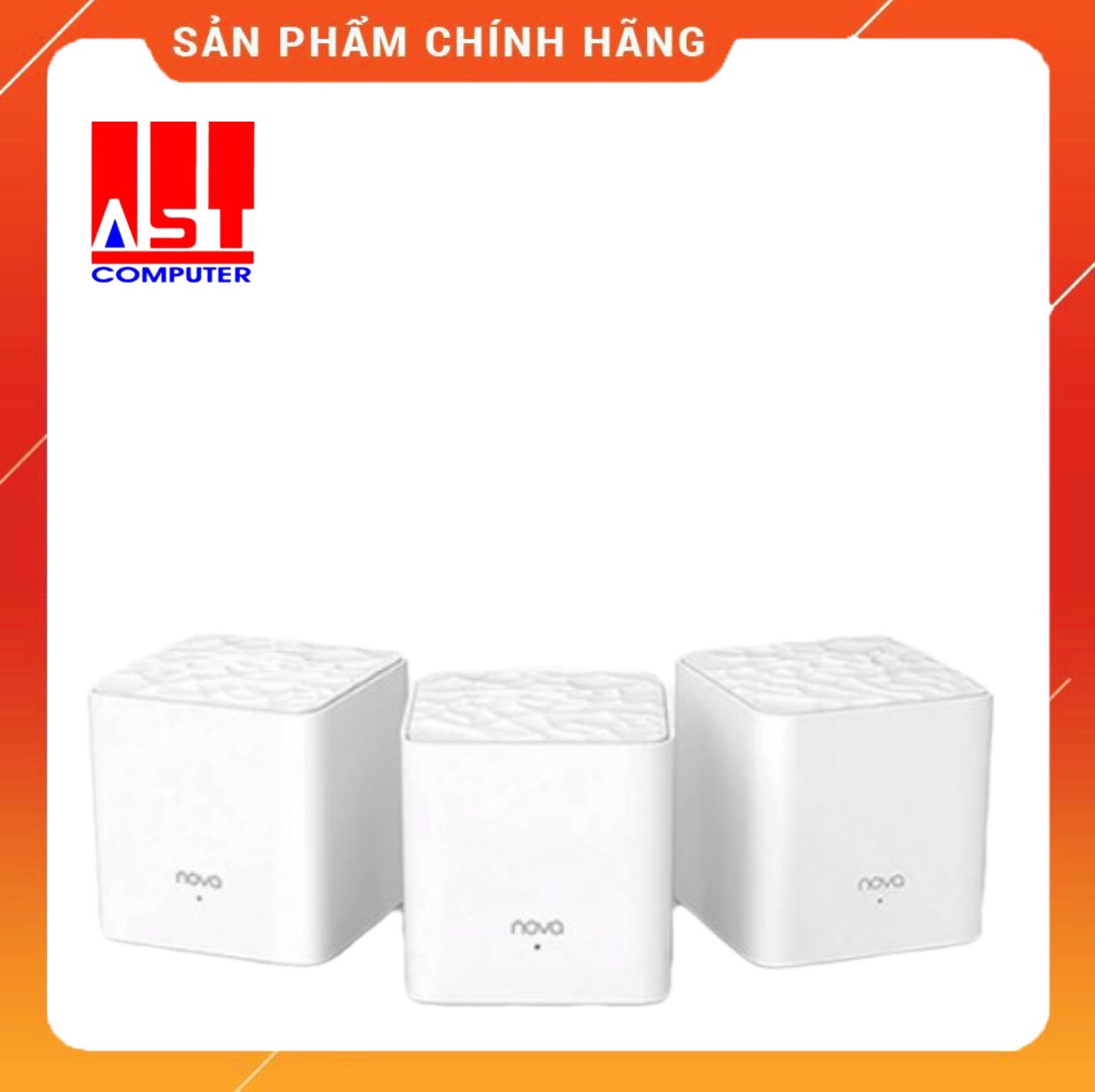 Bộ 3 Cái Phát Wifi Dạng Lưới Mesh Tenda Nova MW3 AC1200 - Hàng Nhập Khẩu