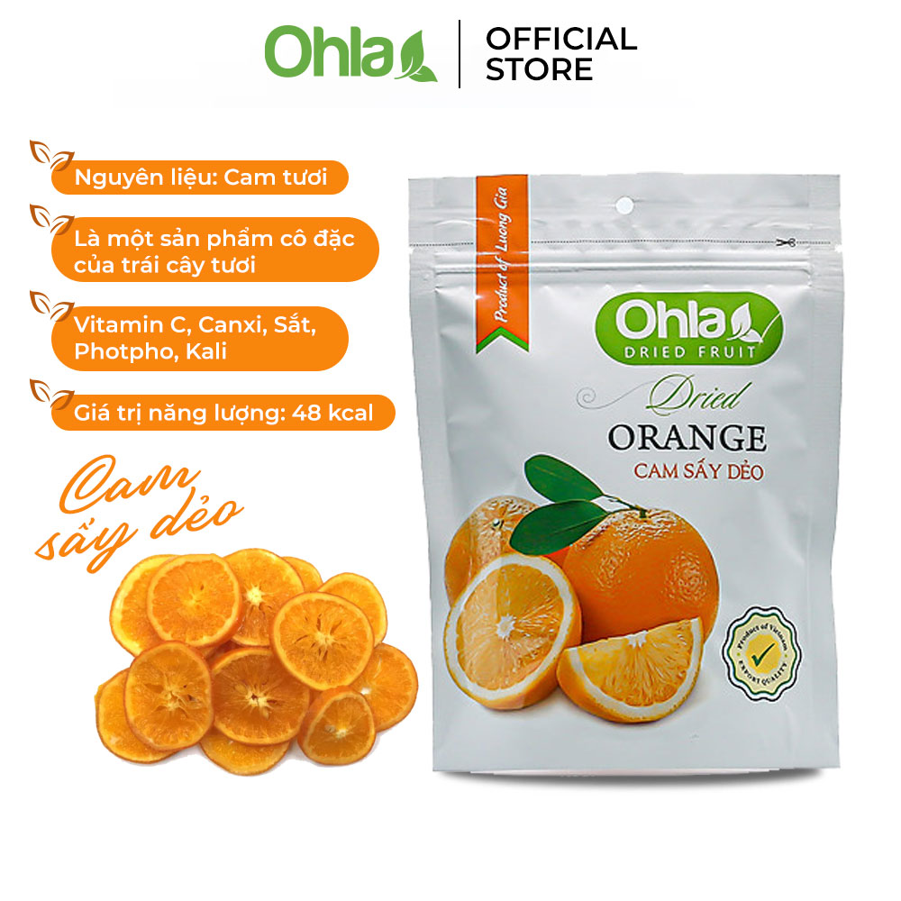 Cam sấy dẻo Ohla - 100g