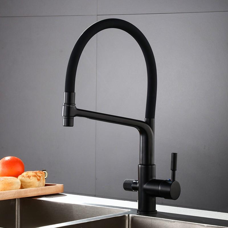Vòi rửa bát 3 đường nước Lukas