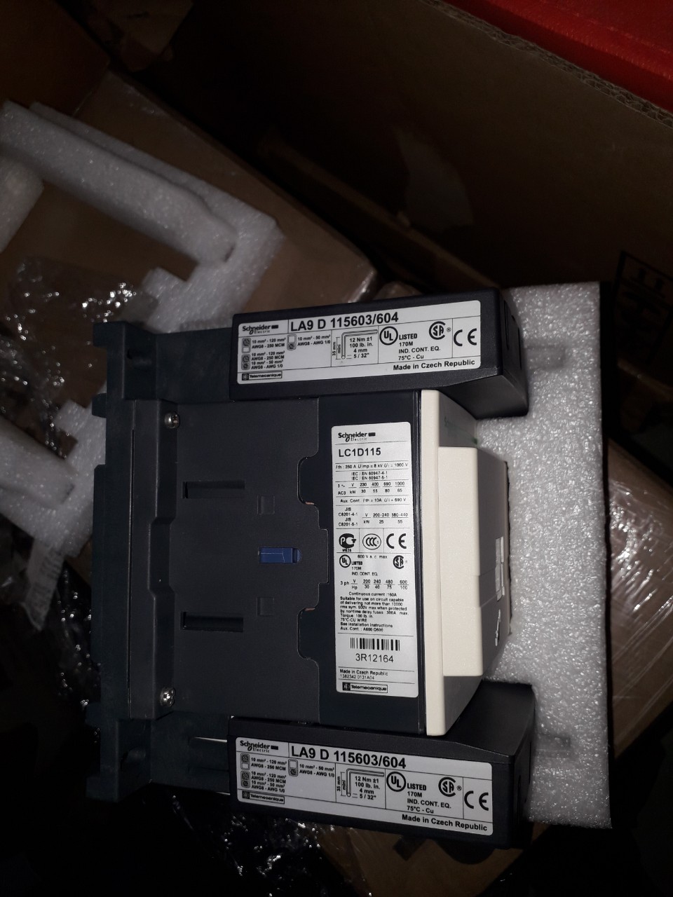 Khởi động từ LC1D115M7 Schneider