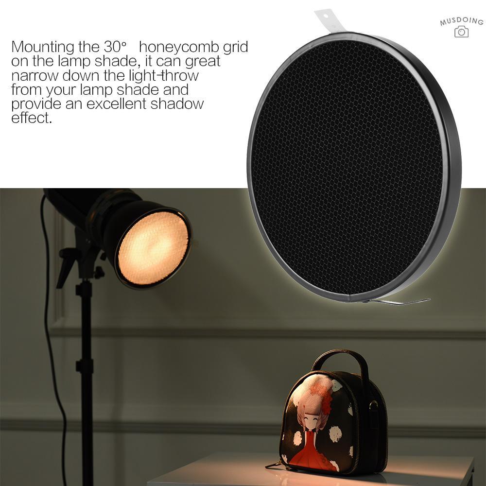 Lưới Tổ Ong 16.8cm 30 Độ Cho Đèn 7 "Tiêu Chuẩn