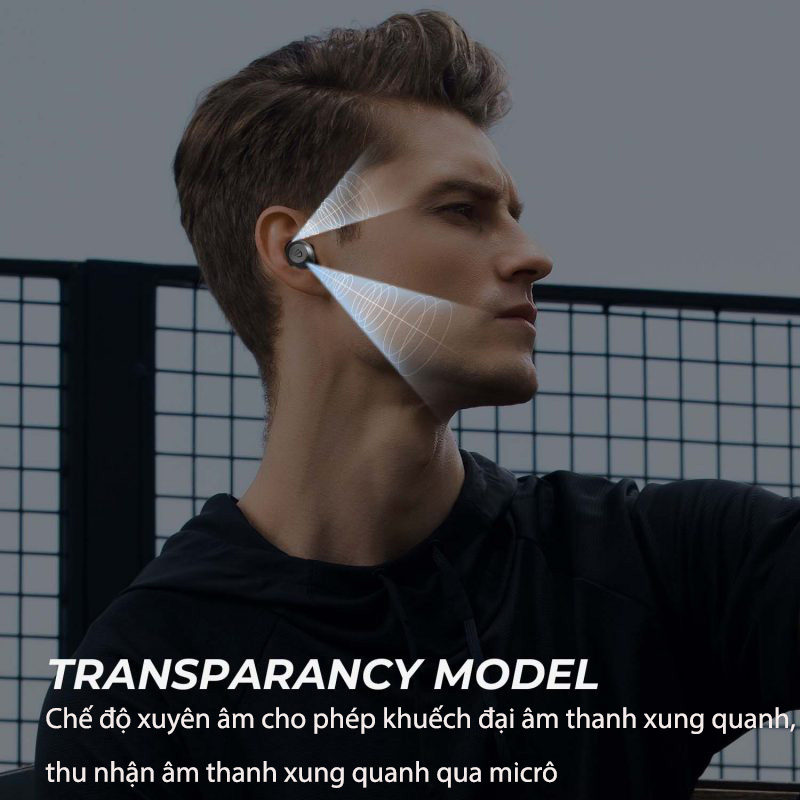 Tai Nghe Bluetooth Earbuds SoundPeats T2 Thiết kế công thái học, điều khiển thông minh - Hàng Chính Hãng