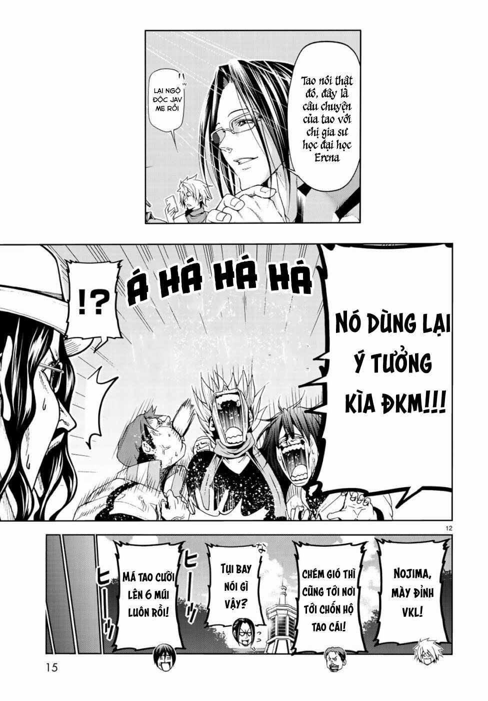 cô gái thích lặn - grand blue chapter 58 11