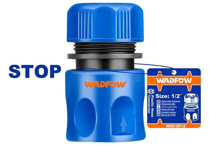 [CHÍNH HÃNG] Khớp nối ống nhanh 1/2&quot; (chức năng ngắt nước) WADFOW WQC2E12