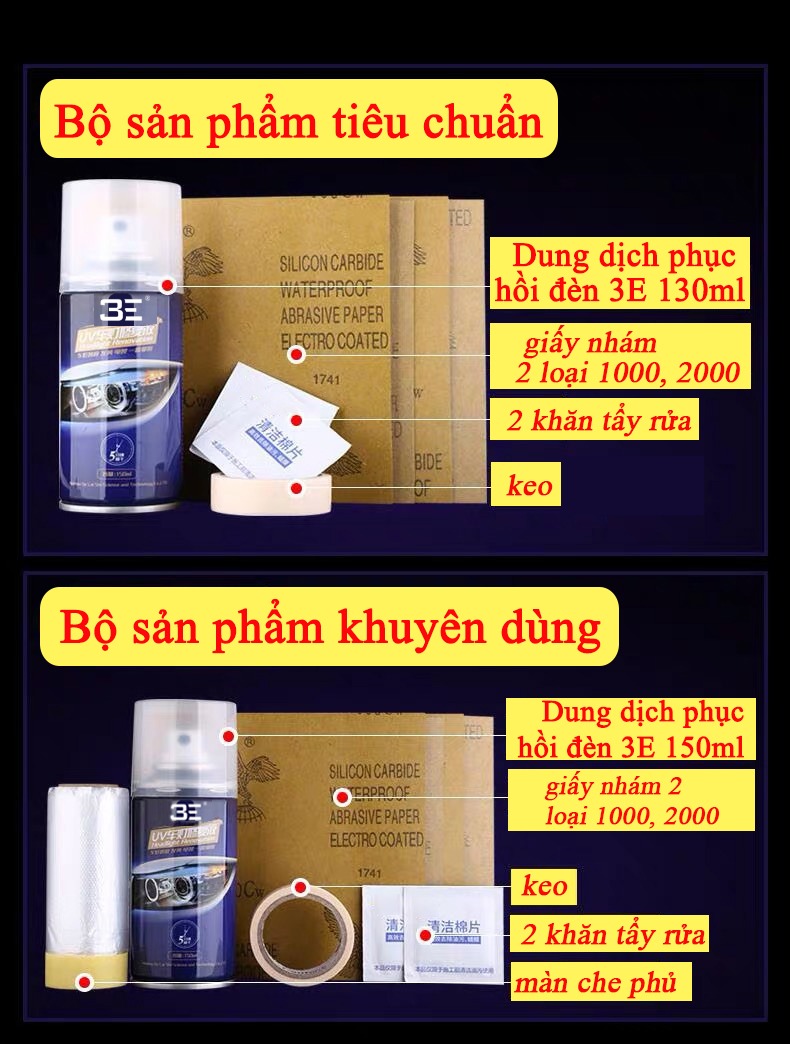 Bình Xịt Đánh Bóng Và Phục Hồi Đèn Pha Ôtô HongNghi 450ml, Phục Hồi Nguyên Trạng Trong Suốt, Vệ Sinh, Dưỡng Sáng Đèn Pha ô tô