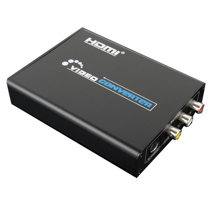 Bộ chuyển đổi tín hiệu HDMI to AV Audio Svideo chuẩn hình ảnh 1080P