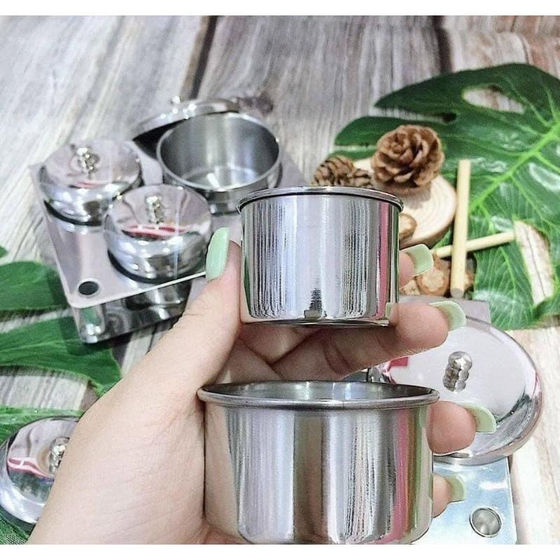 Bộ nồi inox đựng nước làm hoa