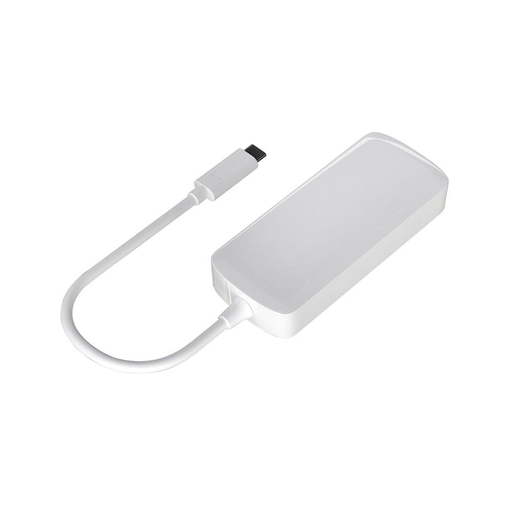 Type-c Hub USB-C to  4K Converter with 2xUSB3.0+PD Port Adapter Cable