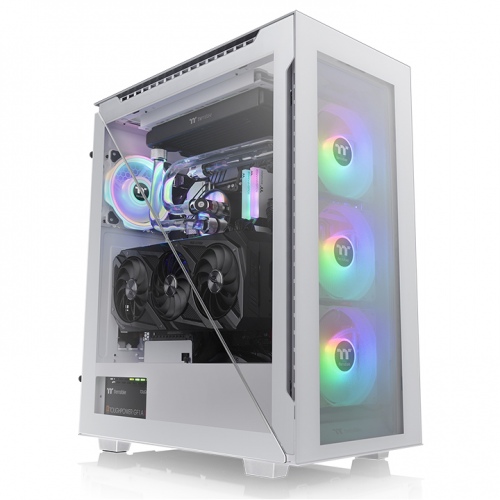 Vỏ Case Thermaltake Divider 500 TG ARGB Snow- Hàng Chính Hãng