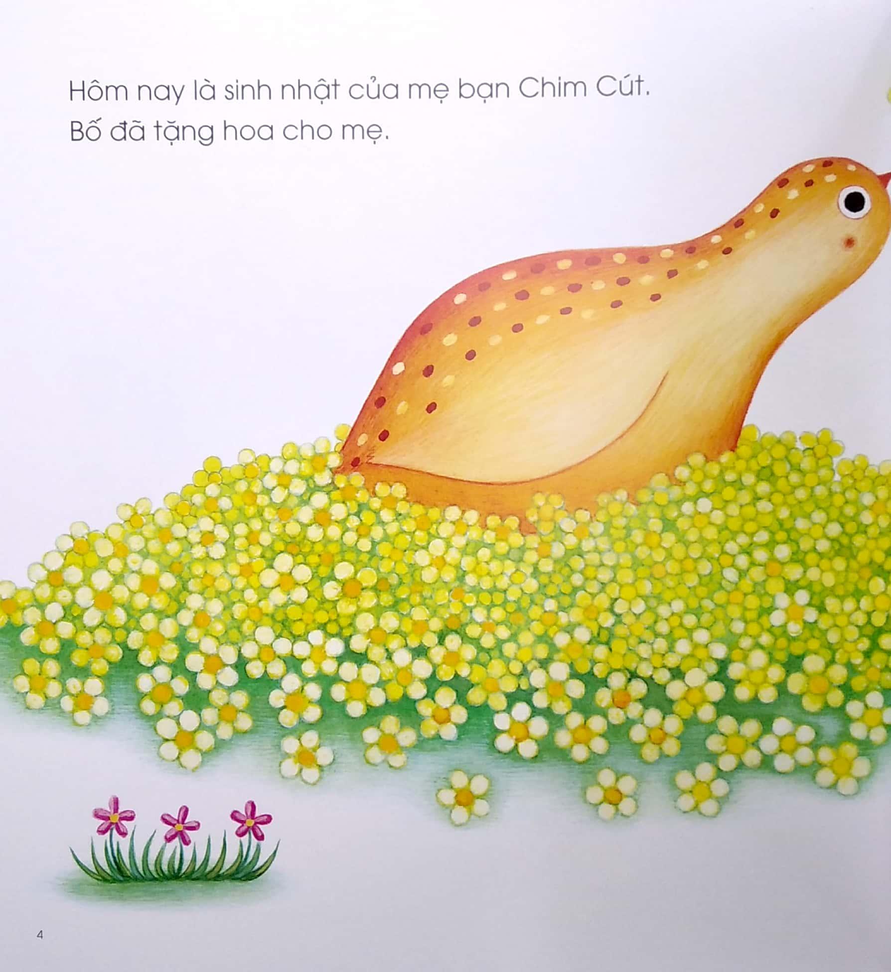 Ehon - Bạn Chim Cút - Tìm Quà Tặng Mẹ