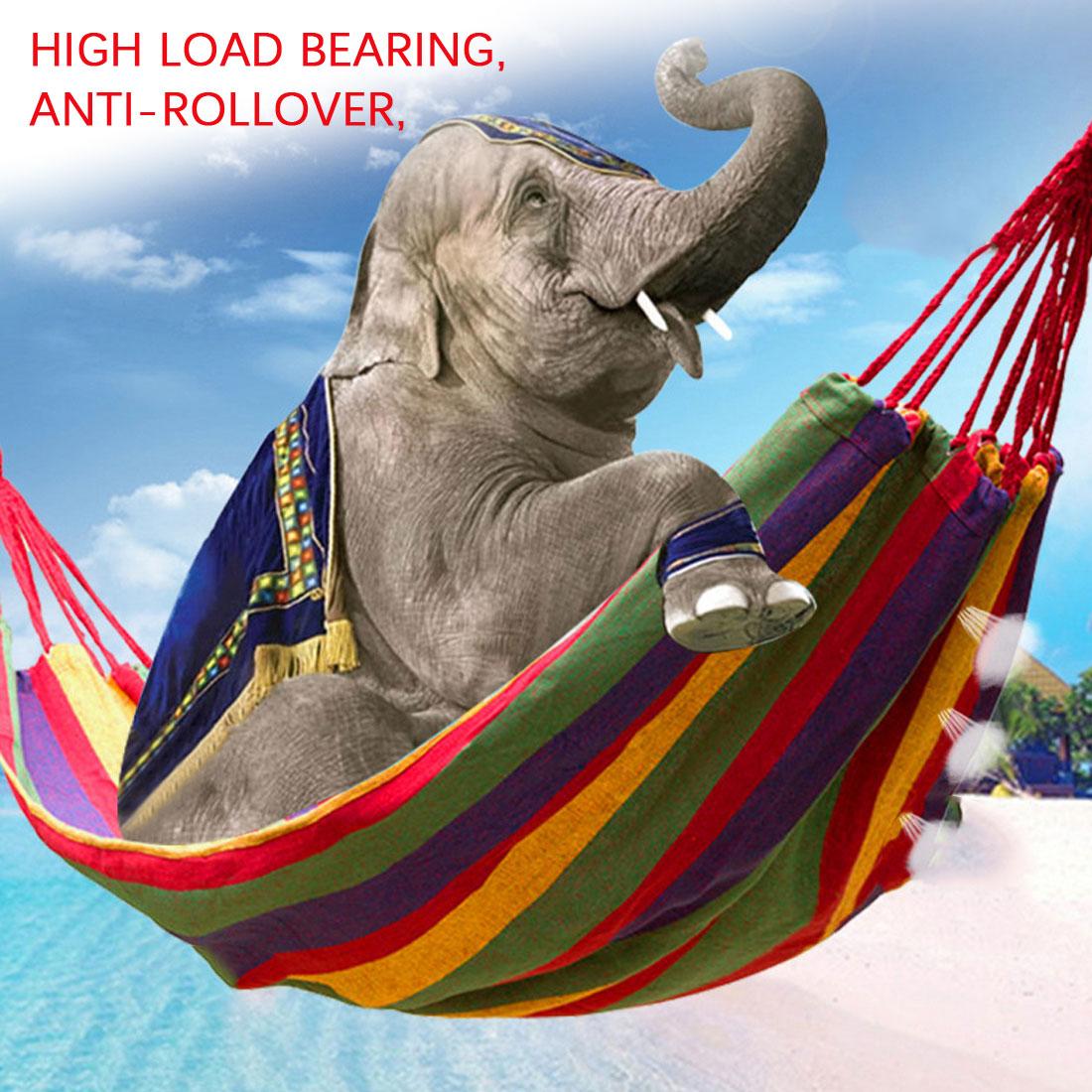 Võng Ngoài Trời Cắm Trại Võng Ngủ Cotton Dây Đi Bộ Ngoài Trời Treo Xoay Di Động Thư Giãn Treo Ghế Xoay Trong Nhà
