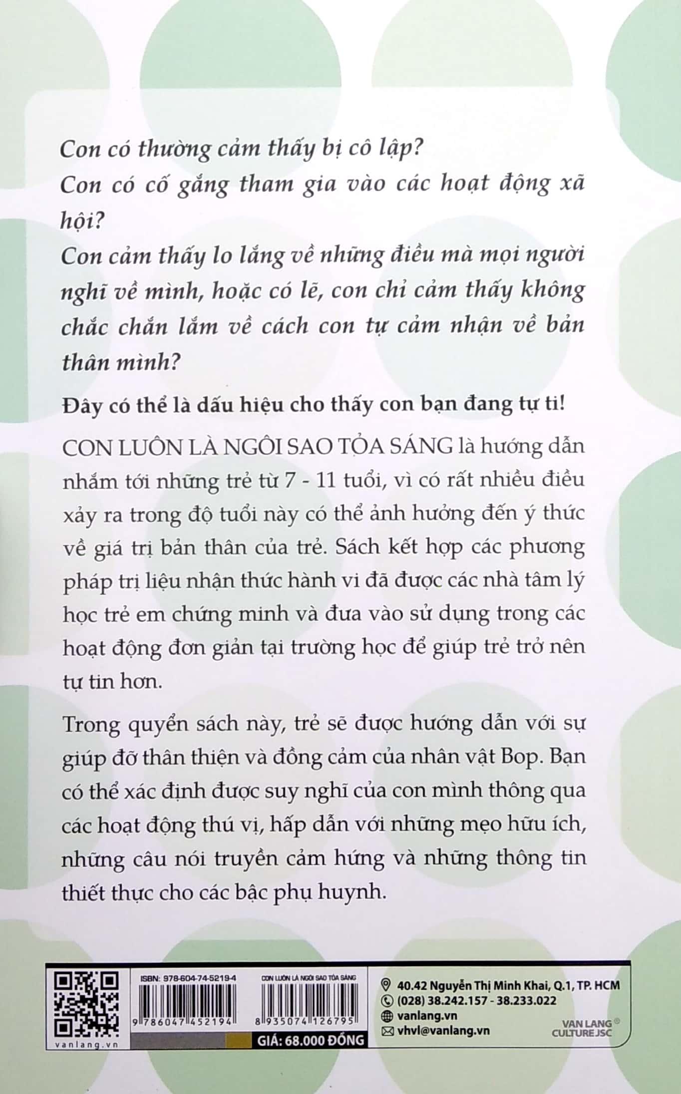 Xây Dựng Lòng Tự Tin Cho Trẻ 7-11 Tuổi - Con Luôn Là Ngôi Sao Tỏa Sáng