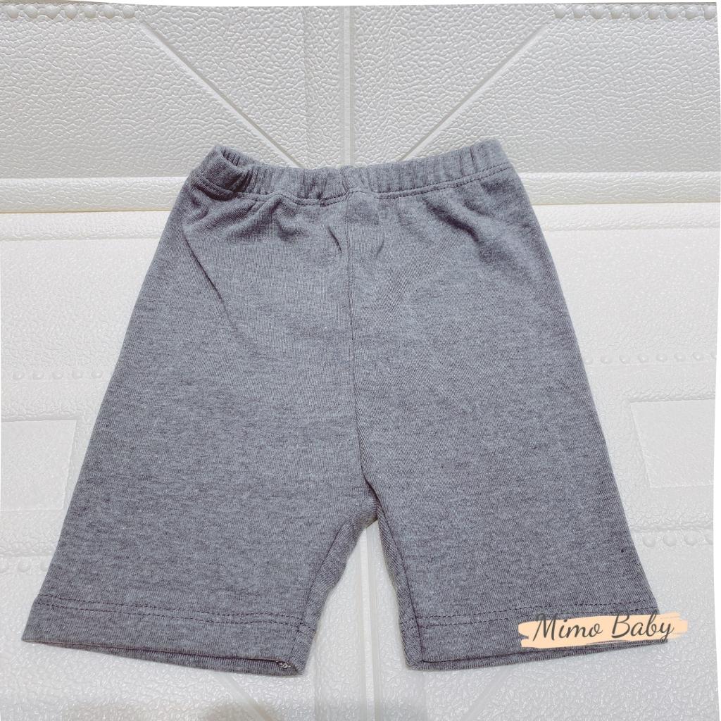 Quần legging đùi màu trơn Mimo Baby cho bé gái QA27