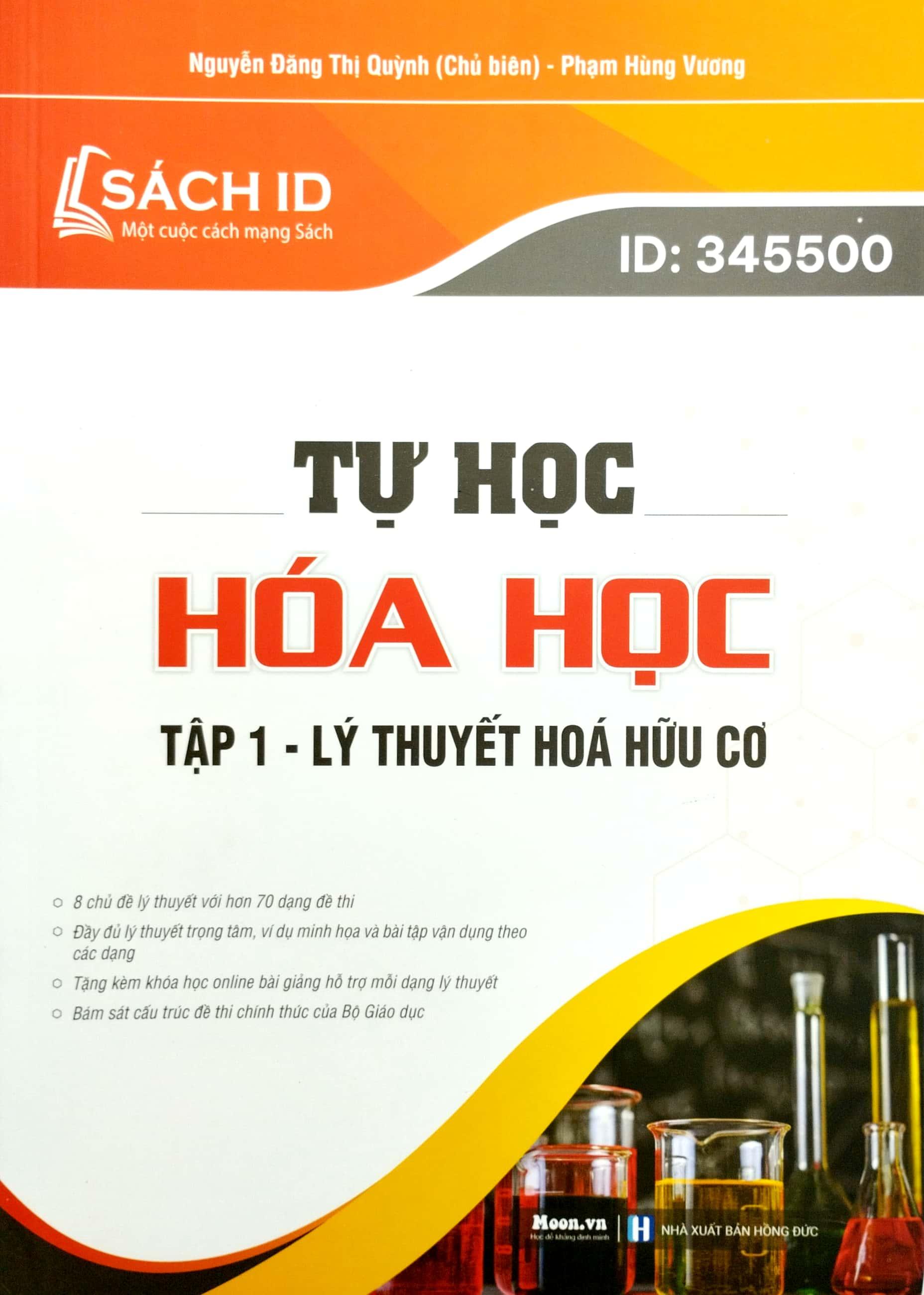 Tự Học Hóa Học - Tập 1: Lý Thuyết Hóa Hữu Cơ