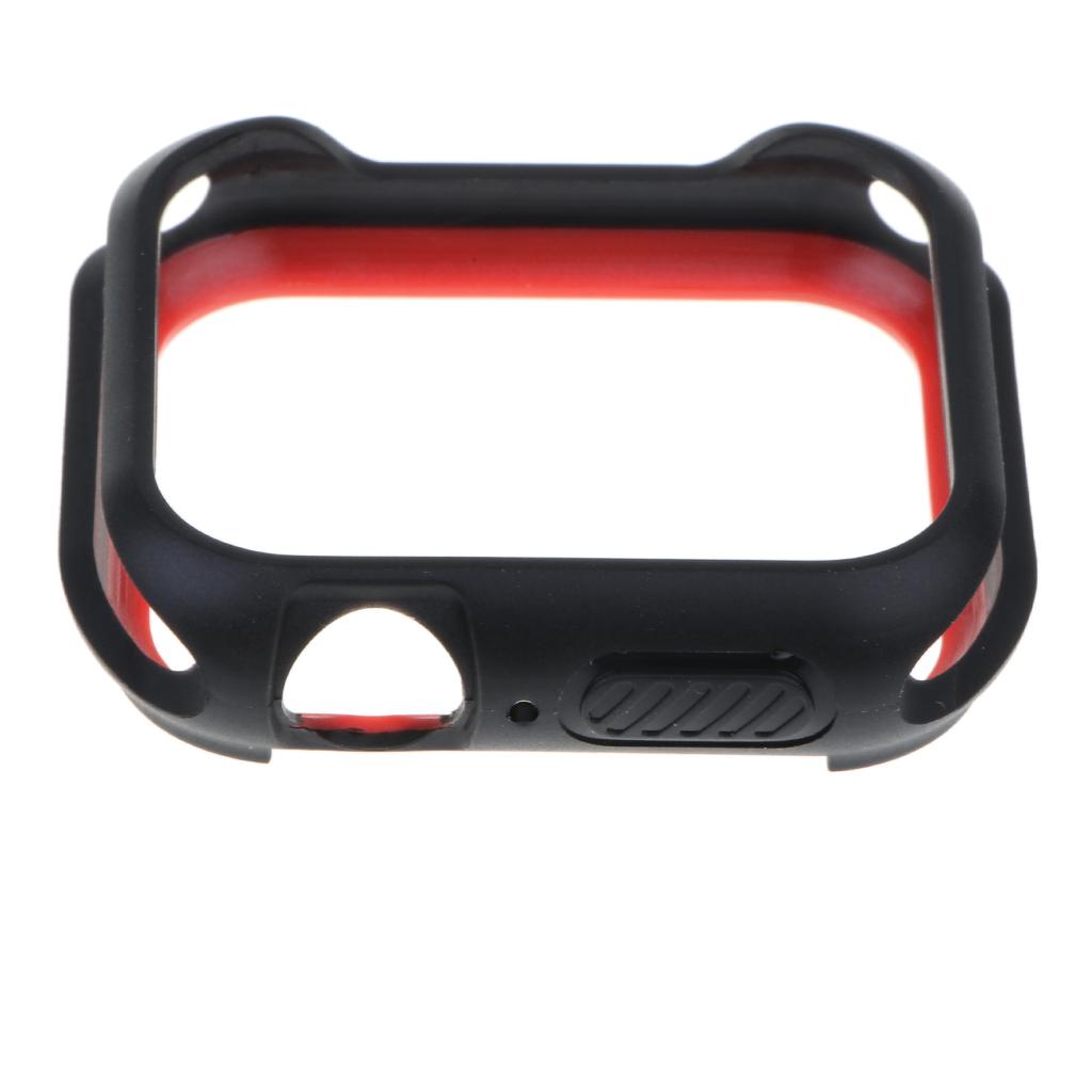 For 40mm Case Cover Protector Watch Protective Frame-Black