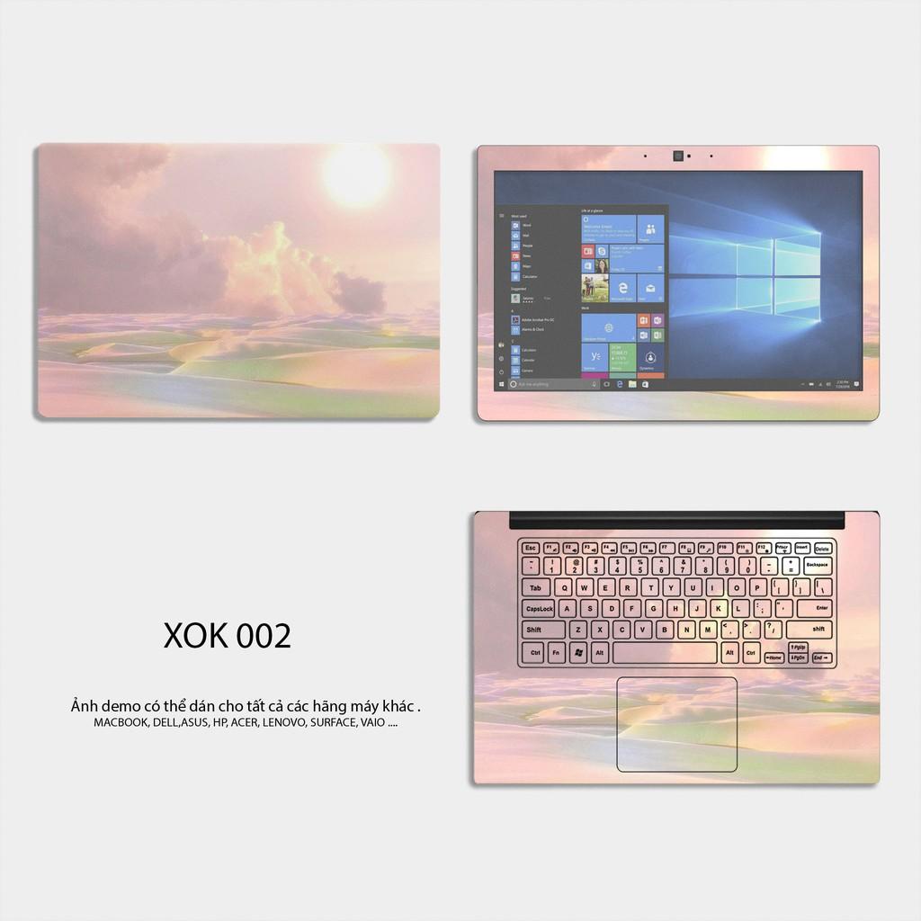 Decal Dán Laptop Theo Yêu Cầu - Skin Latptop Theo Chuẩn Model Từng Máy