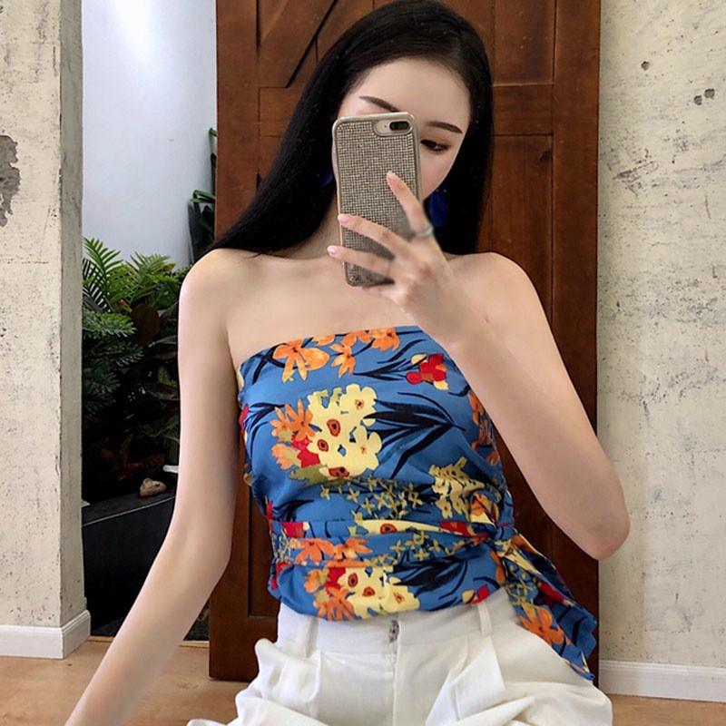 Áo Ống Hoạ Tiết In Thiết Kế Ôm Sát Tôn Dáng