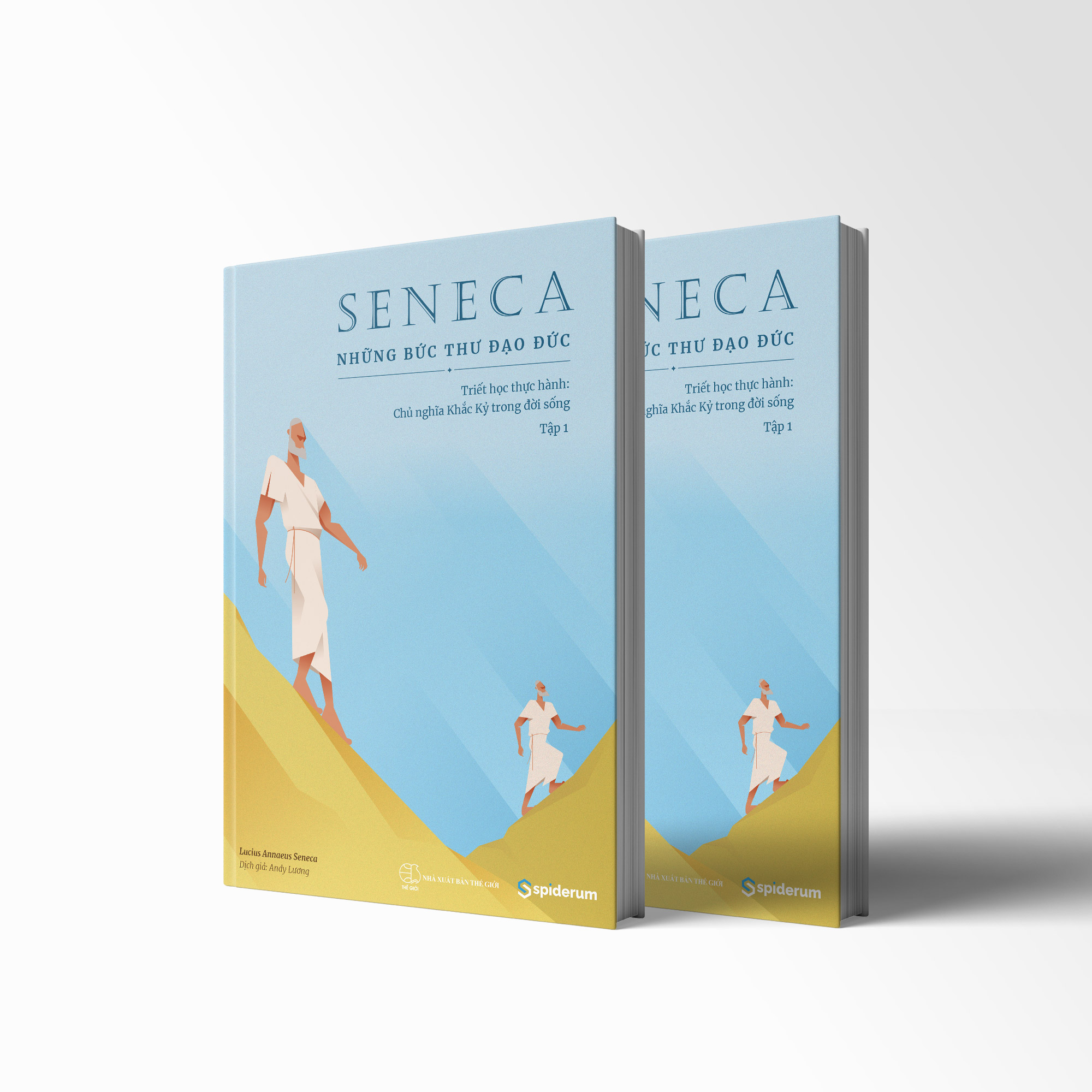 Sách Seneca: Những Bức Thư Đạo Đức – Chủ nghĩa Khắc kỷ trong đời sống - Tập 1 (Tái bản 179k)