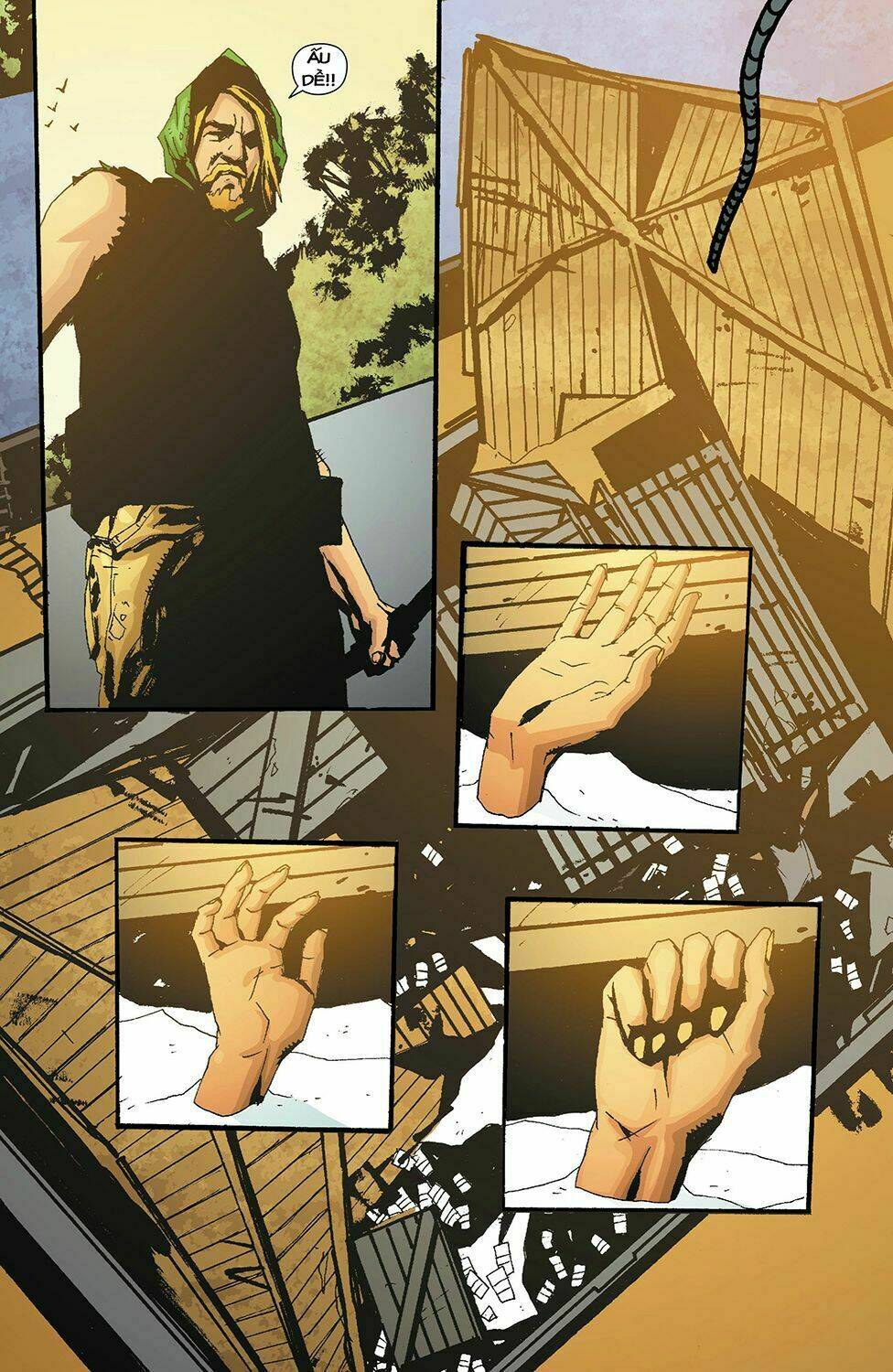 green arrow: year one chapter 6 16