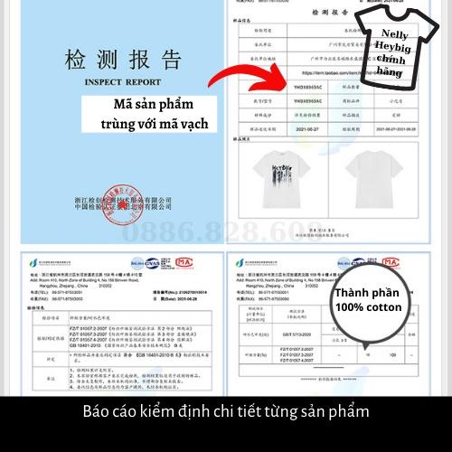 Áo Phông Nelly Heybig chính hãng Thời Trang Nam Nữ Kiểu Dáng Rộng Rãi Mùa Hè Cho Nam Và Nữ