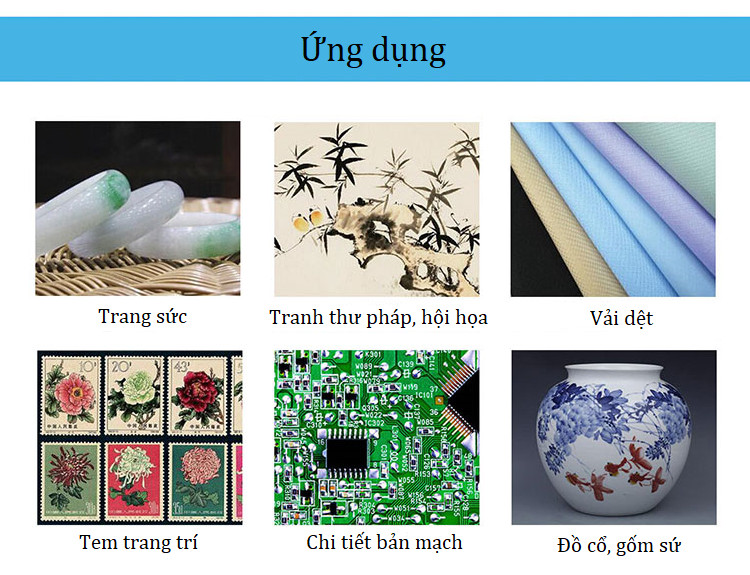 Kính lúp sửa chữa soi mạch điện tử, côn trùng, đồ gốm sứ