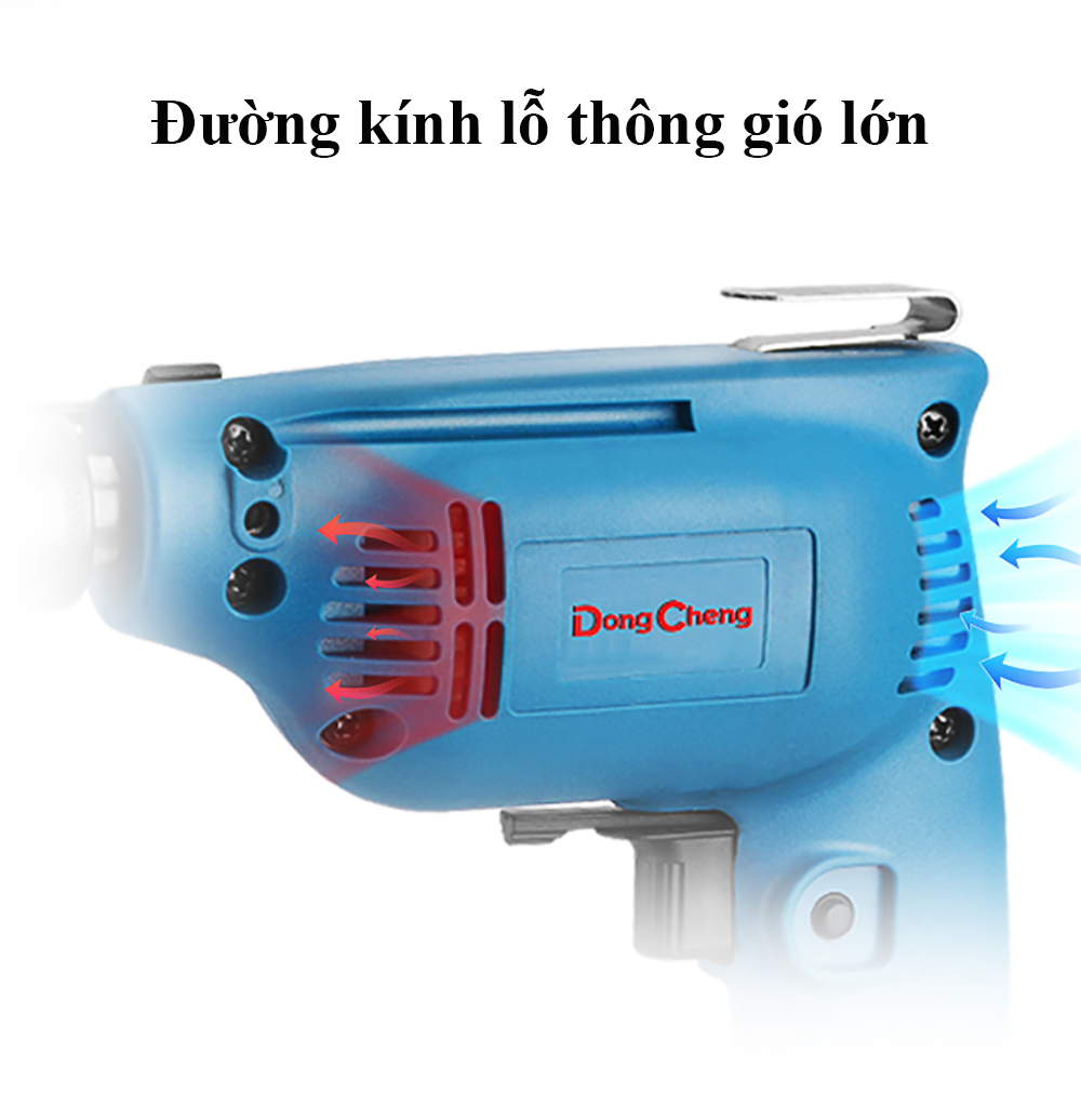 Máy khoan bắt vít Dongcheng DJZ02-6A - Hàng chính hãng