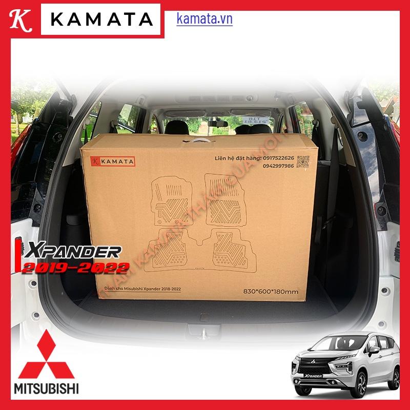 Thảm lót sàn ô tô Mitsubishi Xpander 2019 - 2022 TPE đúc nguyên khối