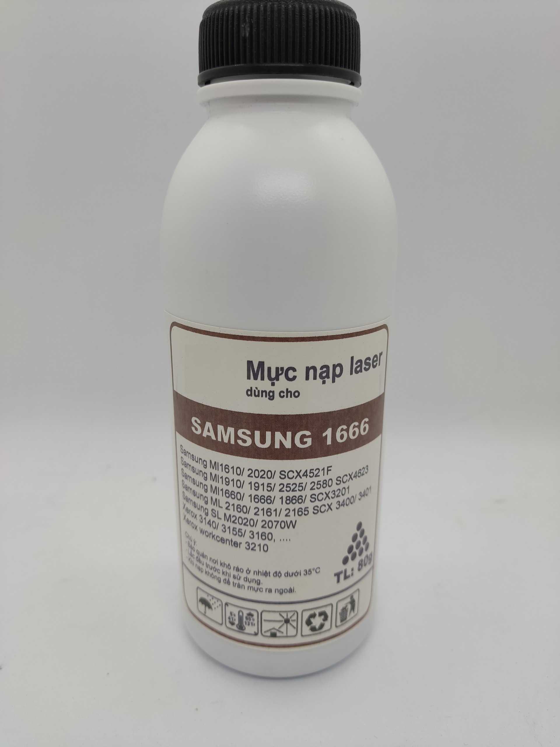 Mực chai nạp cho máy in samsung, xerox