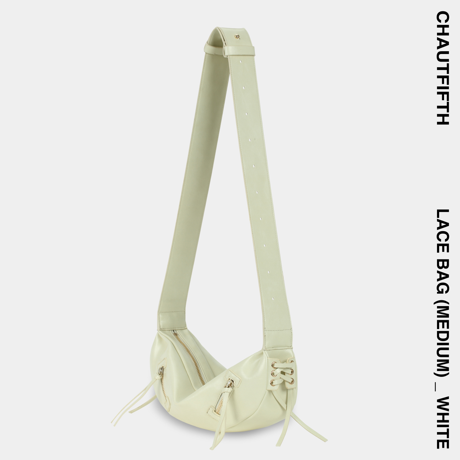 Túi xách LACE BAG size lớn màu Trắng - CHAUTFIFTH