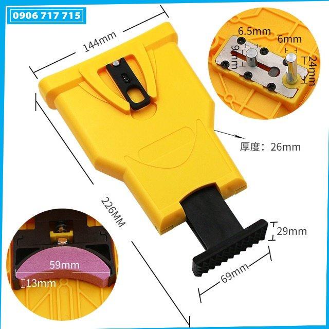 Bộ đá mài lưỡi cưa xích tự động - tiện dụng