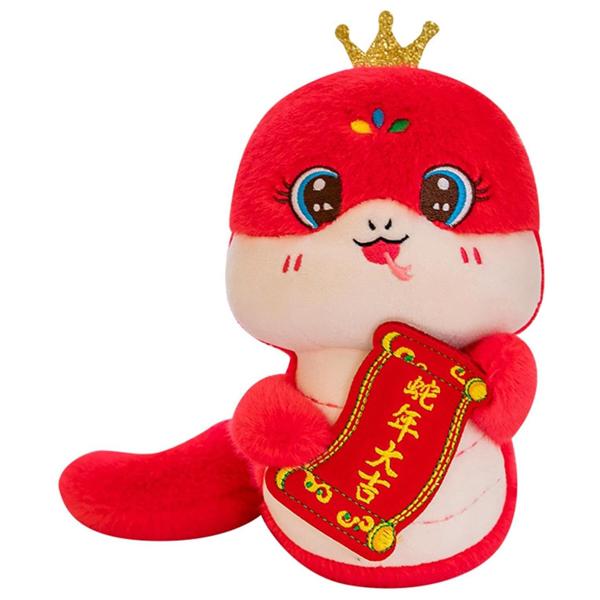 Thú Bông Rắn Tết 2025 25 cm - Nuan Nuan WGS25
