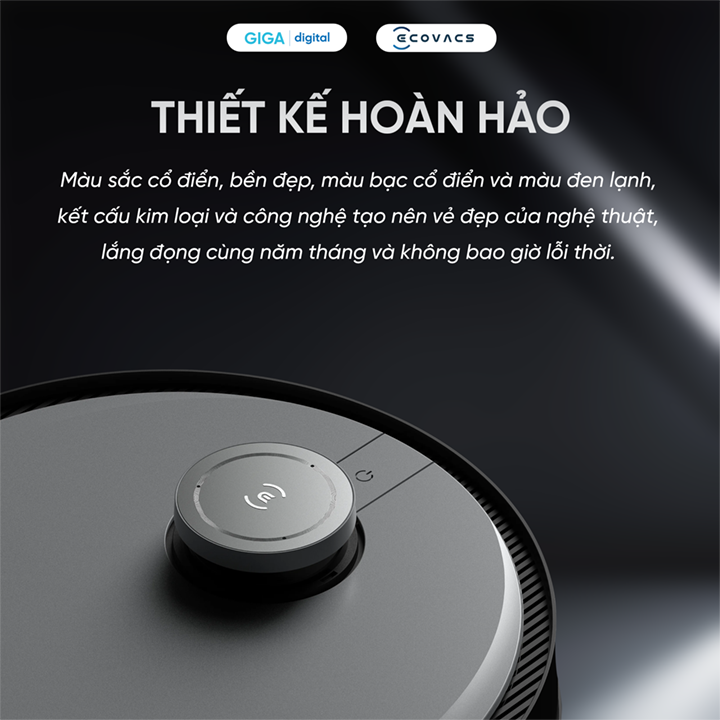 Robot hút bụi lau nhà ECOVACS Deebot X1 OMNI - tự giặt khăn, tự đổ rác - Bản quốc tế Hàng Chính Hãng